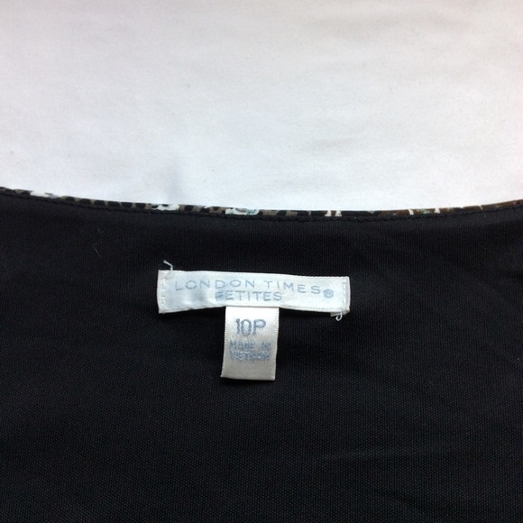 ππ2X Host Pickππ London Times Black & White Dress - Picture 3 of 4